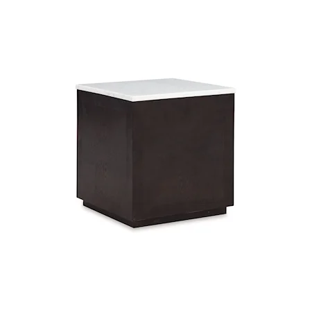 Transitional Accent Table