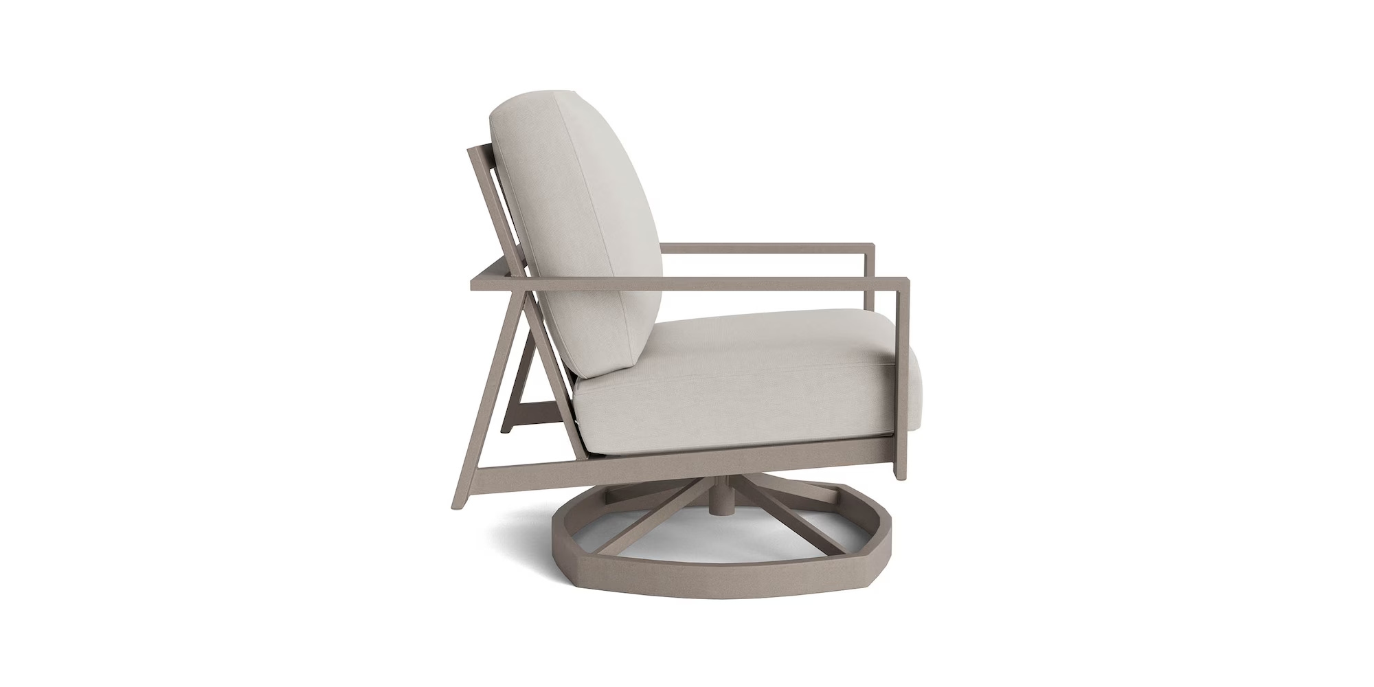 Morris Outdoor Swivel Rocker