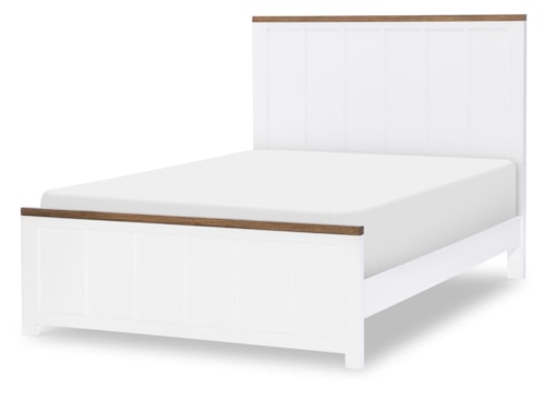 Contemporary Full Panel Bed