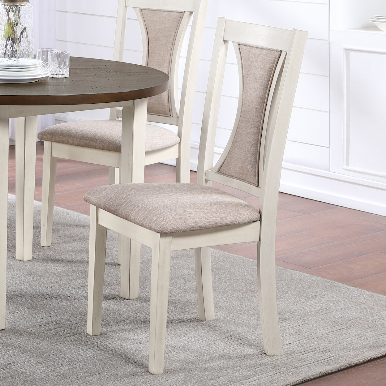 New Classic Furniture Hudson Set of 2 Side Chairs