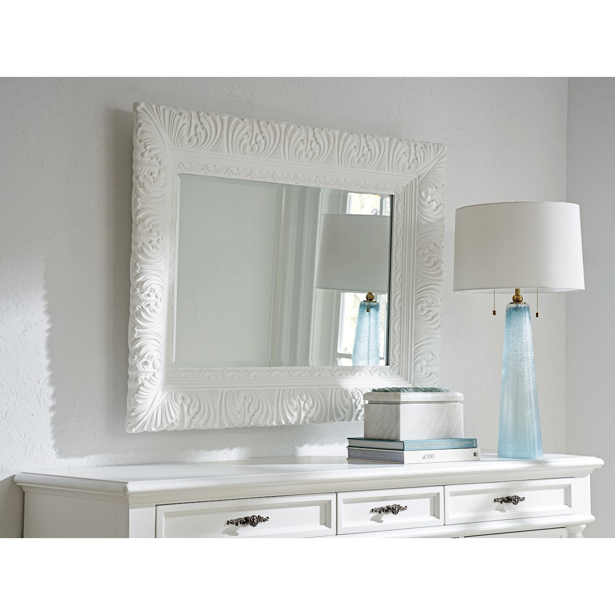 Barclay Butera Villa Blanca Kavala Rectangular Mirror