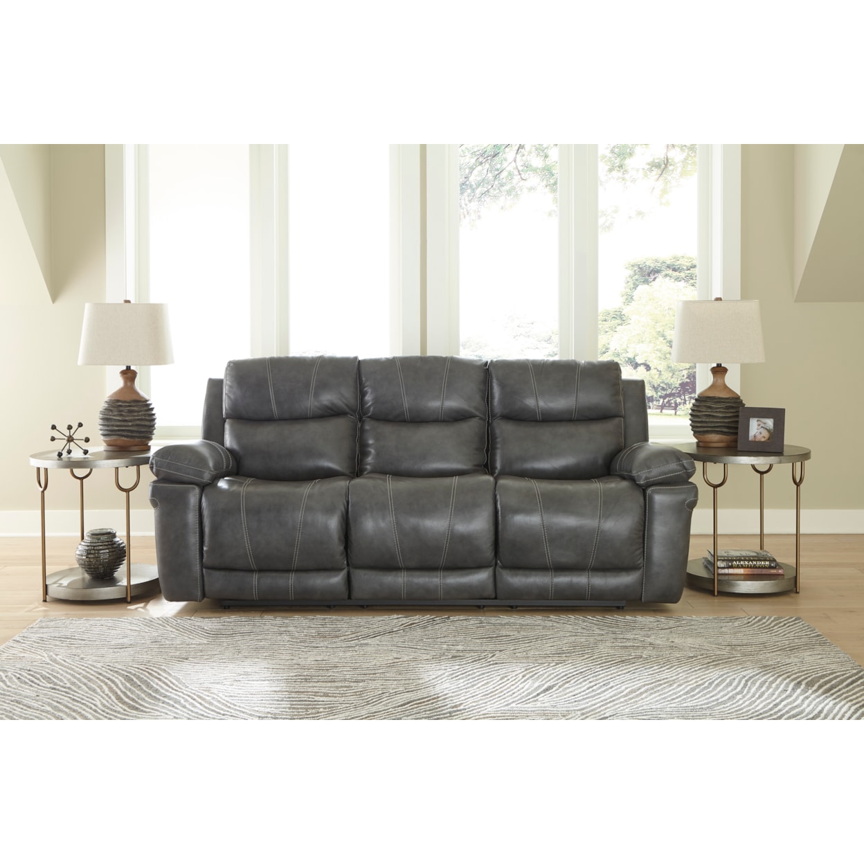 Ashley Furniture Signature Design Edmar Power Reclining Sofa