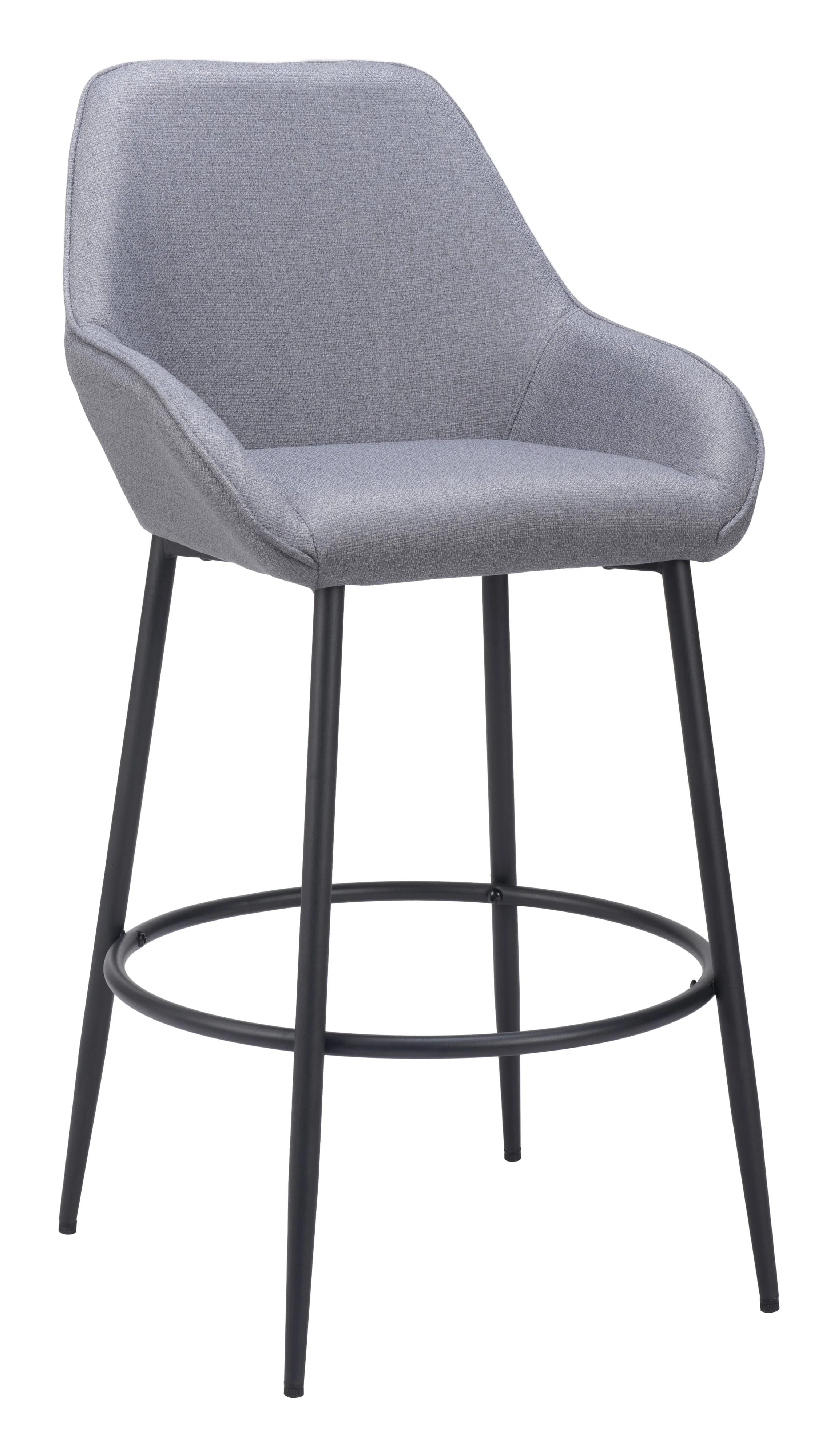 Zuo Vila Collection 110078 Contemporary Barstool Value City Furniture