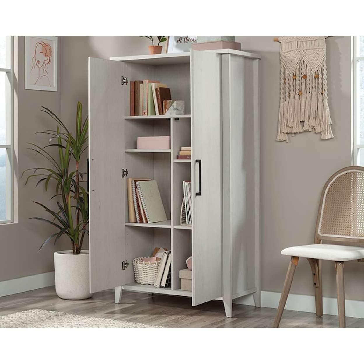 Sauder Summit Station Two-Door Storage Cabinet