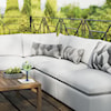 Modway Commix Outdoor 5-Piece Sectional Sofa