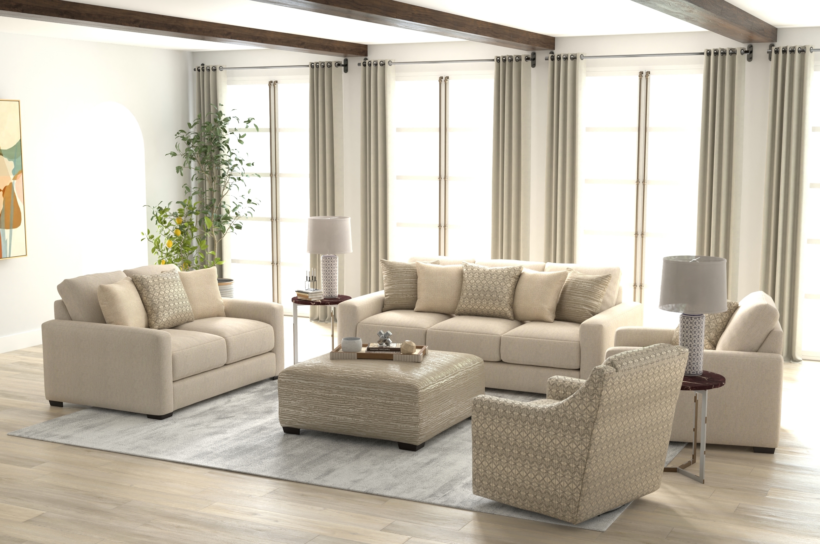 Jackson Furniture Hyde Park Sofa