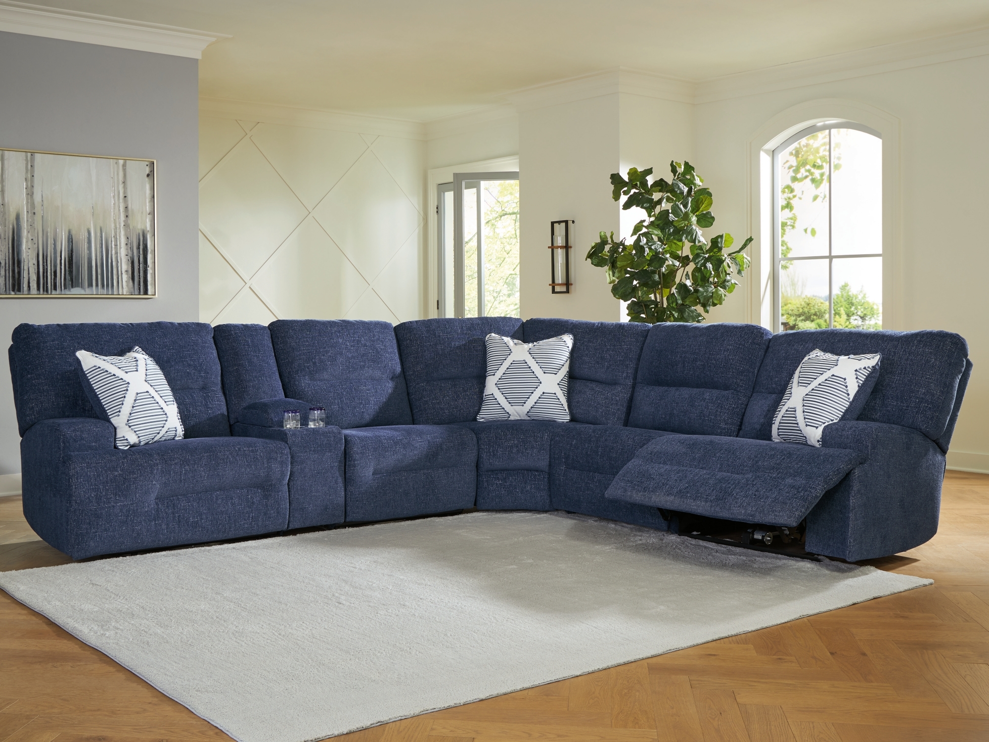 Signature Design by Ashley Acklen Place Reclining Sectional