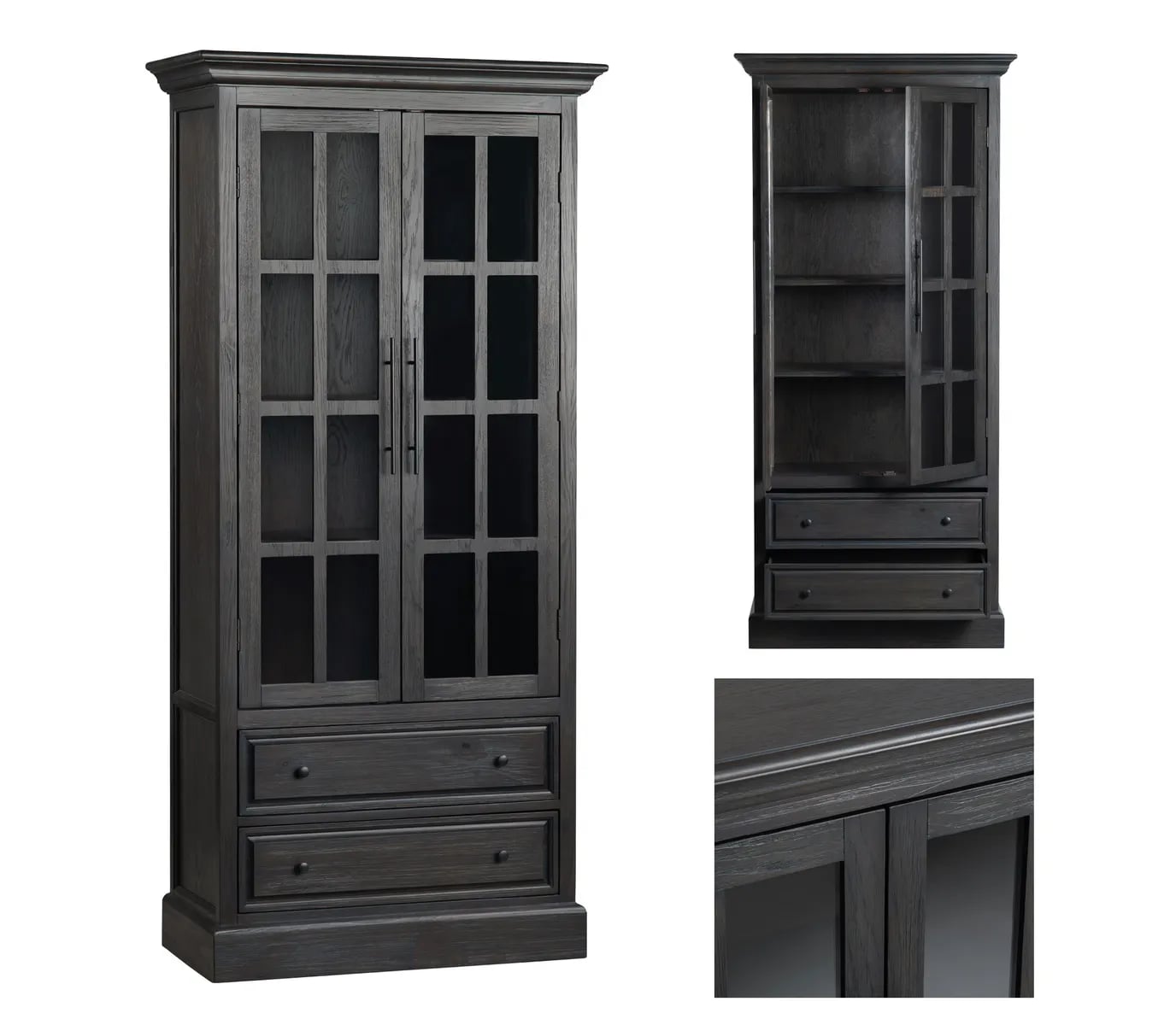 2-Door Curio Cabinet