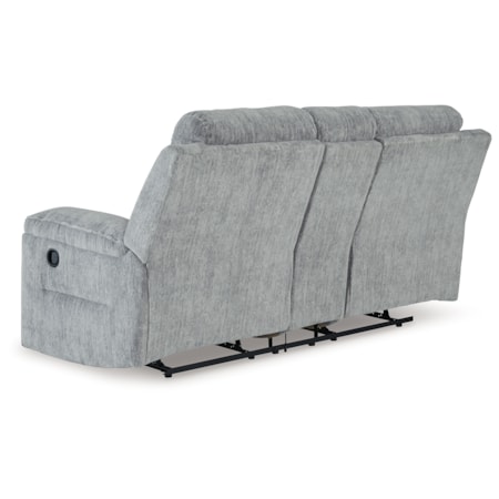 Dbl Rec Loveseat W/Console