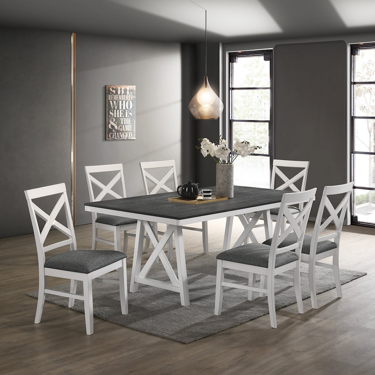 New Classic Furniture SOMERSET 5-Piece Dining Set