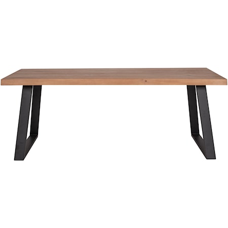 Mila Live Edge Rectangular Dining Table