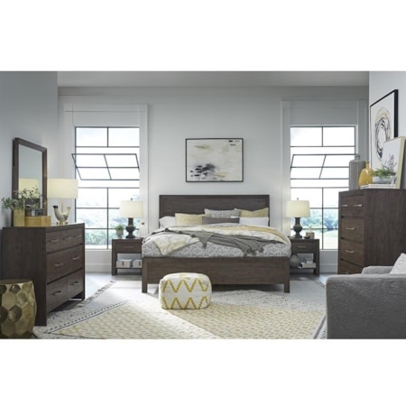 6-Piece Queen Panel Bedroom Set