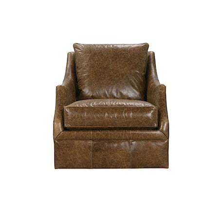 Leather 
Swivel Chair