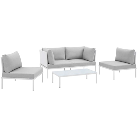 Outdoor 4-Piece Seating Set