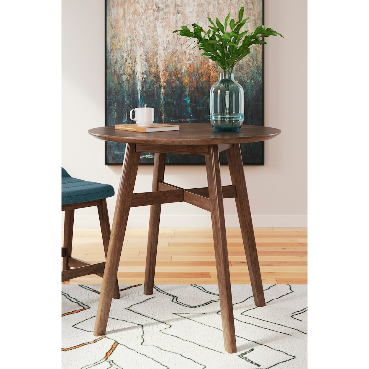 Signature Design by Ashley Lyncott 5-Piece Counter Height Dining Set