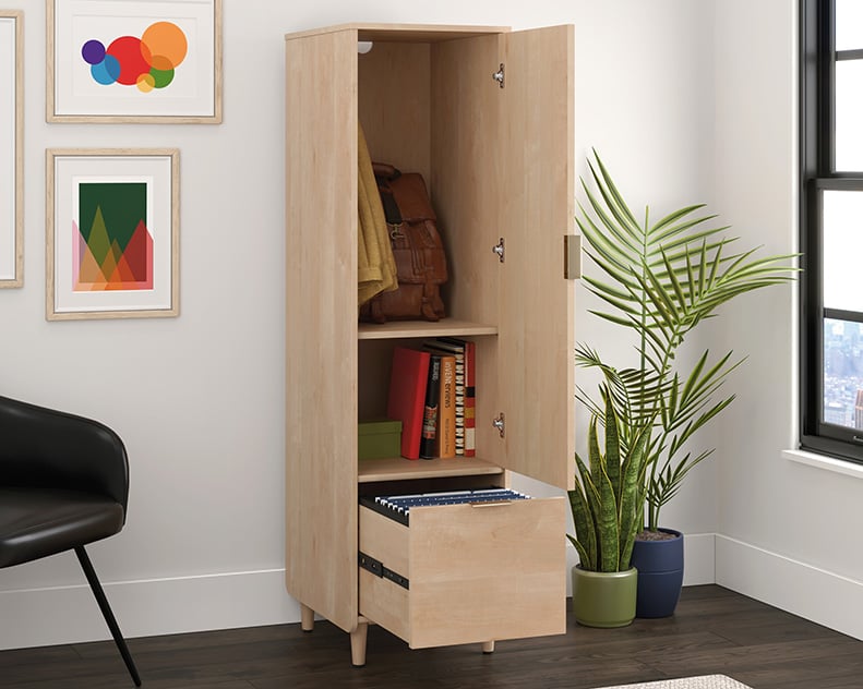 Storage Cabinet with File Drawer