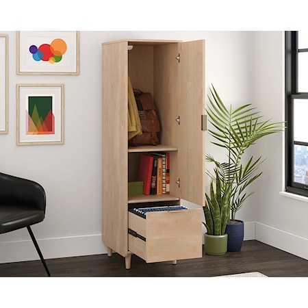 Storage Cabinet with File Drawer