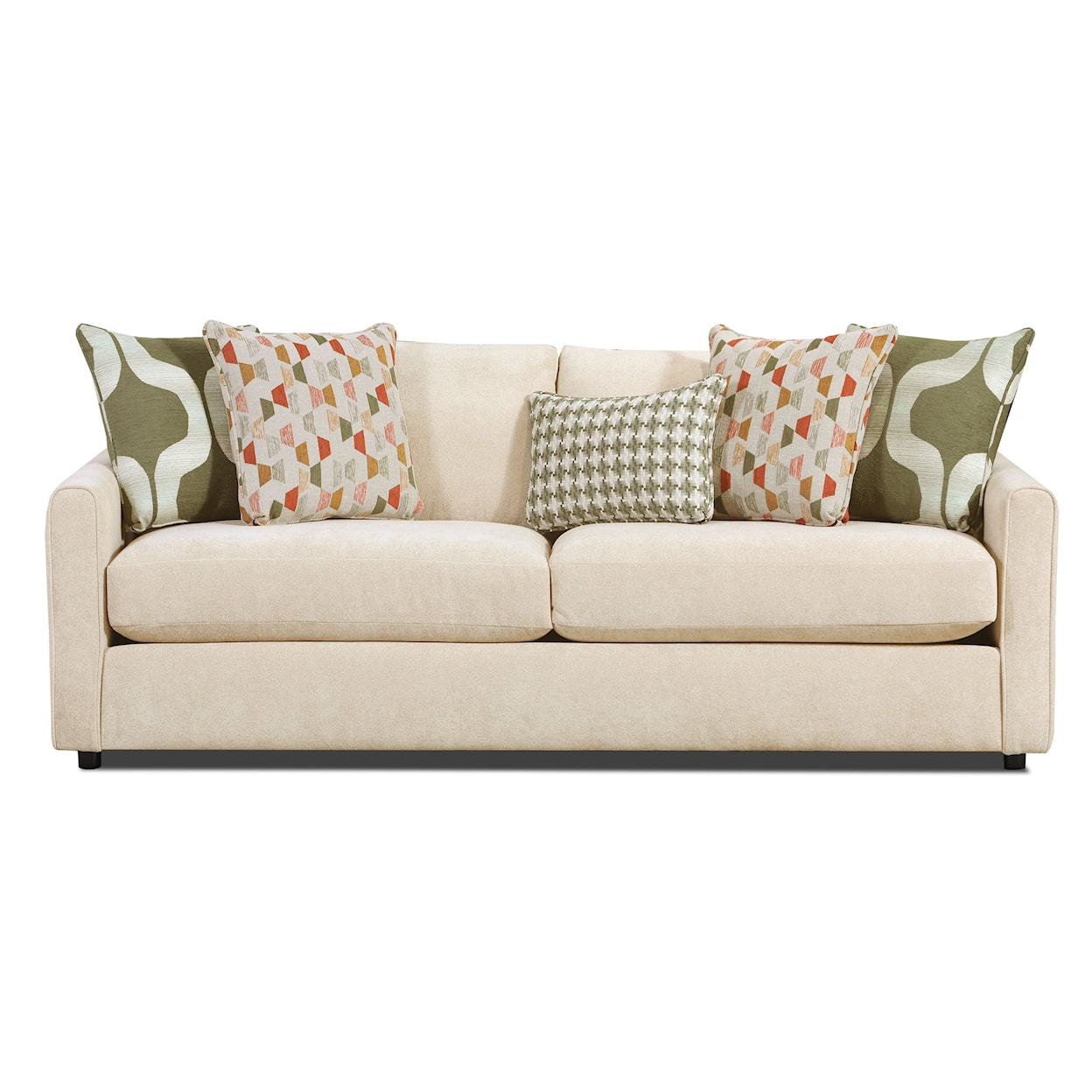 Fusion Furniture 7000 GLAM SQUAD SAND Sofa