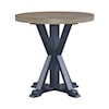 Liberty Furniture Summerville Round Pedestal End Table