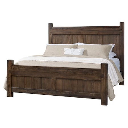 California King Panel Bed