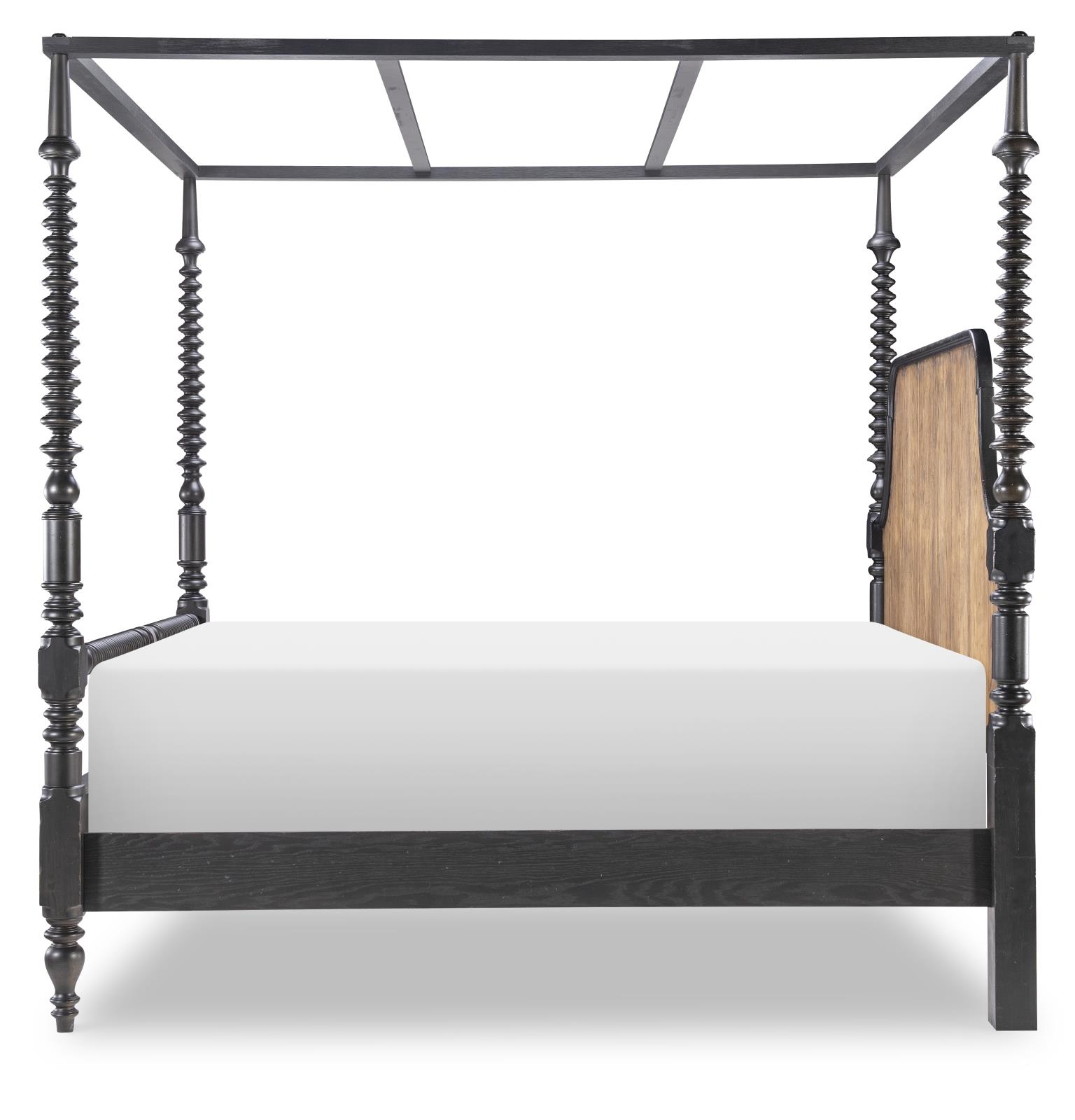 Legacy Classic Vintage Market Bobbin Post Canopy Bed 5/0 Queen