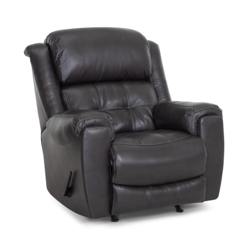 Casual Power Rocker Recliner with USB Port