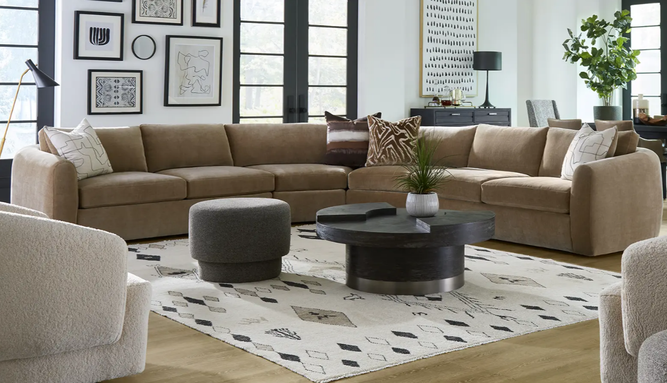 4-Piece Sectional Sofa