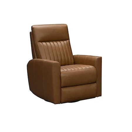 Swivel Glider Recliner W/ Pwr Recline With Power Headrest