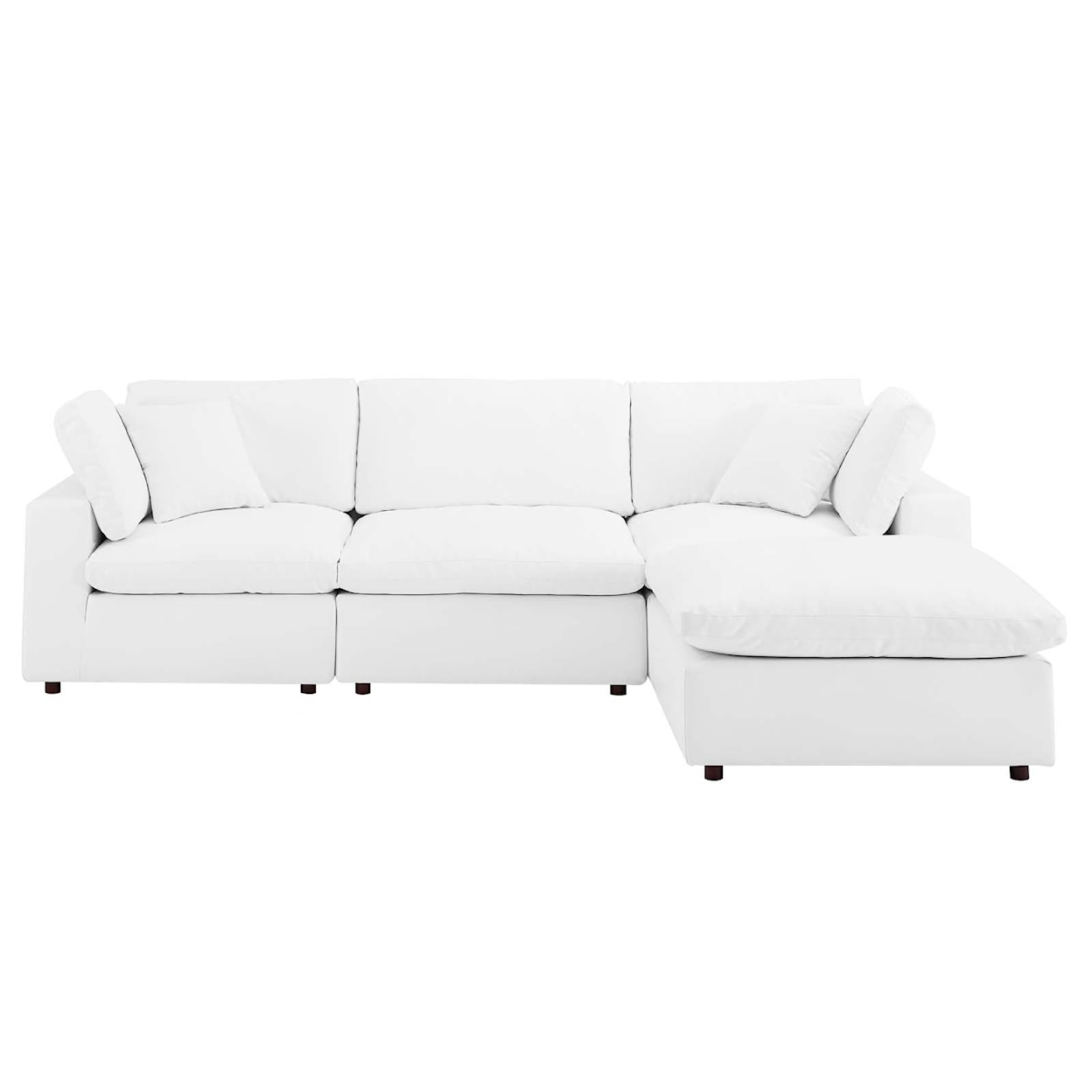 Modway Commix 4-Piece Sectional Sofa