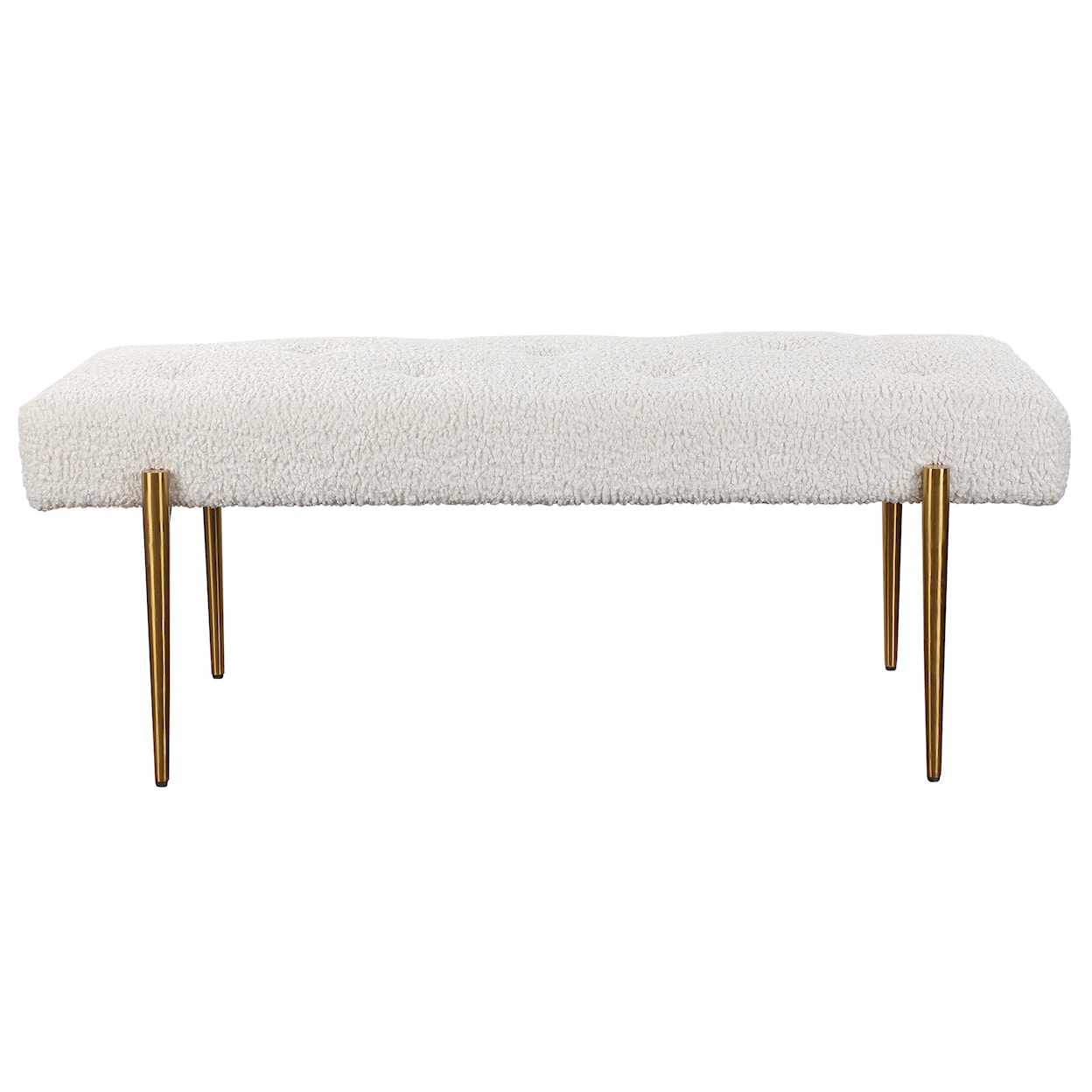 Uttermost Olivier Olivier White Bench