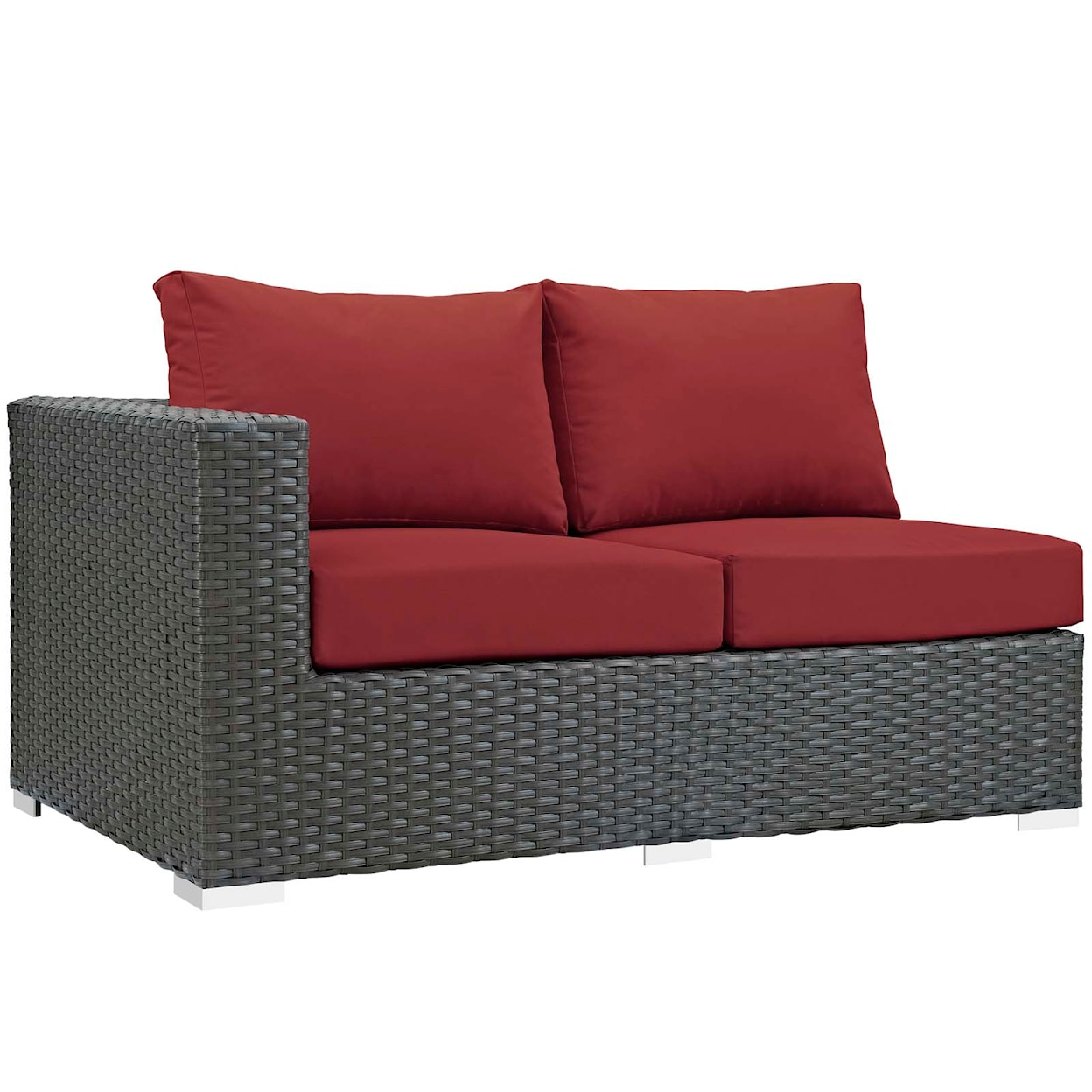 Modway Sojourn Outdoor Left Arm Loveseat