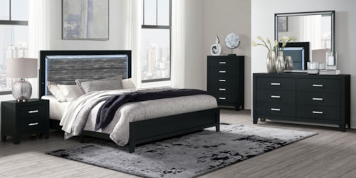 Contemporary 5-Piece Queen Bedroom Set