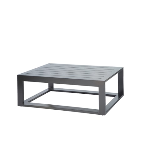 48" Slat-Top Coffee Table