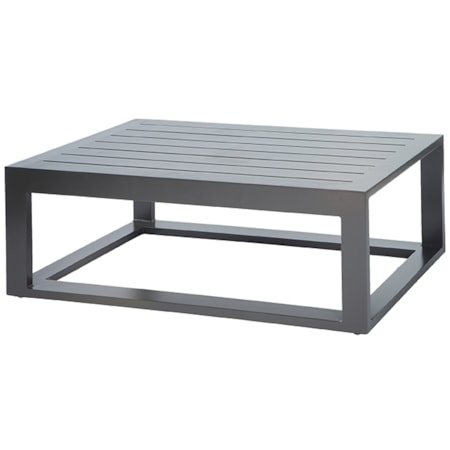 48" Slat-Top Coffee Table