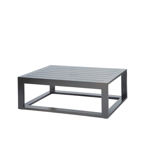 Palermo 48" x 26" Slat-Top Coffee Table