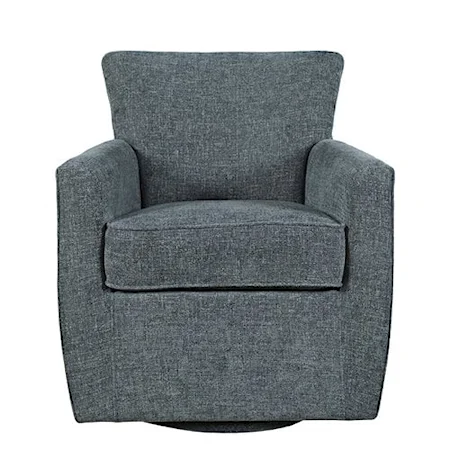 Transitional Swivel Accent Chair