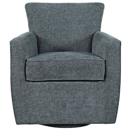 Transitional Swivel Accent Chair