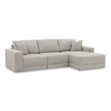 3-Piece Sectional Sofa with Chaise