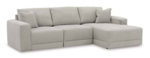3-Piece Sectional Sofa with Chaise