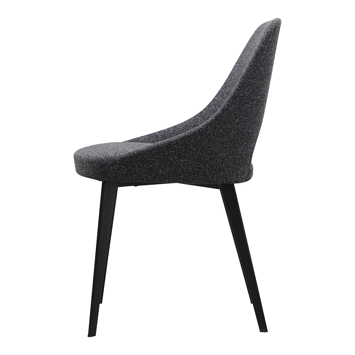 Moe's Home Collection Tizz Tizz Dining Chair Dark Grey