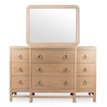 Dresser and Mirror