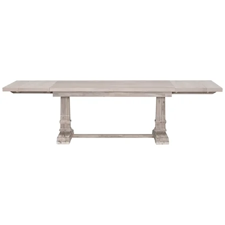 Hudson Extension Dining Table with Trestle Base