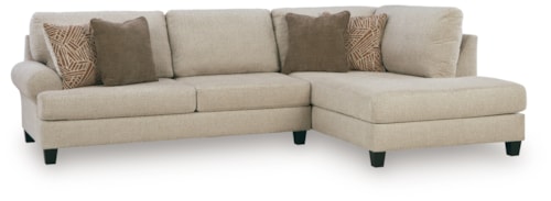 2-Piece Sectional With Chaise