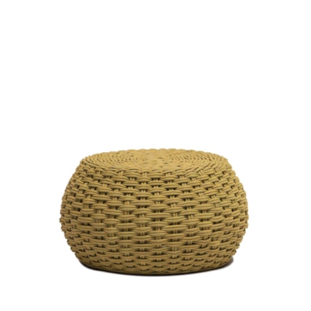 Woven Pouf Stool - Short