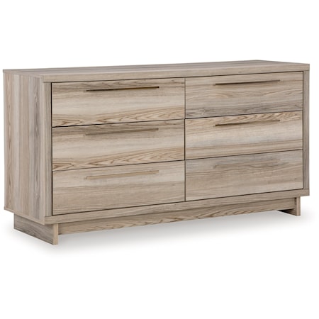 Casual 6-Drawer Dresser