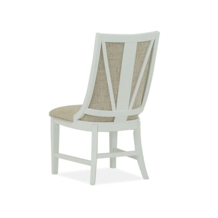 Upholstered Host Side Chair (2/ctn)