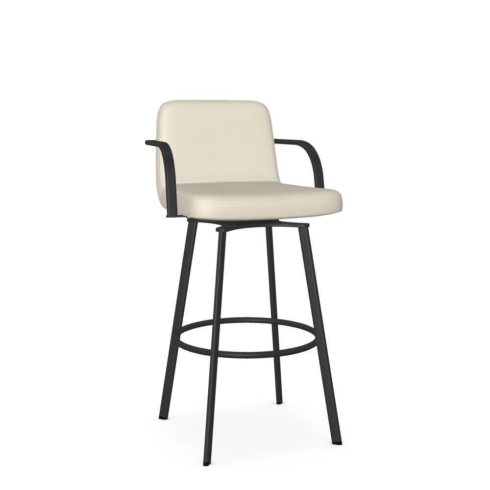 Upholstered Bar Height Swivel Stool