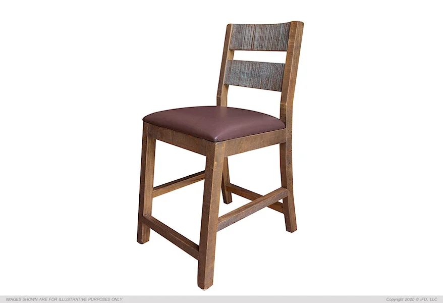 900 Antique Stool by International Furniture Direct at Home Furnishings Direct
