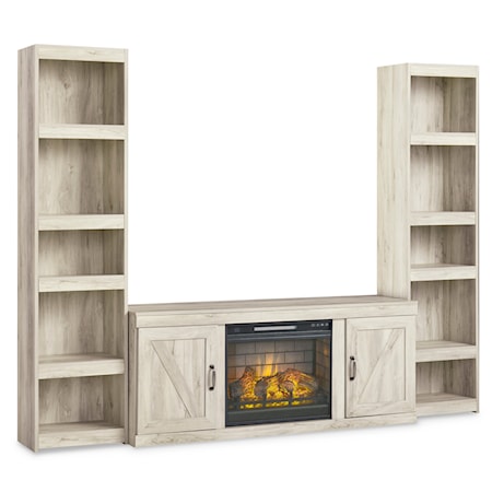 Entertainment Center with Fireplace