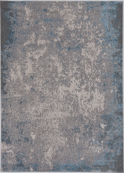 9'10" x 13'2" Silver Rectangle Rug